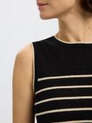 SELECTED FEMME Neuletoppi  beige / musta