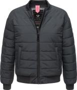 Ragwear Välikausitakki 'Bombina'  tummanharmaa / musta