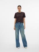 VERO MODA Paita 'VMPaulina'  tummanruskea