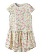 NAME IT Mekko 'NKFVIGGA CAPSL DRESS'  vihreä / vaaleanpunainen / roosa...