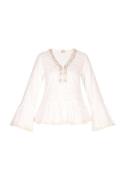 IZIA Pusero  beige / villanvalkoinen
