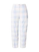 OBJECT Housut 'OBJMAISE'  vaaleansininen / offwhite
