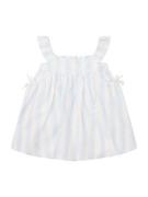 Hust & Claire Mekko 'Karoline'  taivaansininen / lohi / offwhite