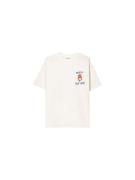 Bershka Paita  beige / vaaleansininen / oranssi / offwhite