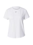NIKE Toiminnallinen paita 'ONE CLASSIC'  musta / valkoinen