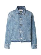 Samsøe Samsøe Välikausitakki 'Sanarinna'  sininen denim