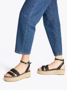 TOMMY HILFIGER Remmisandaalit 'Rope'  musta