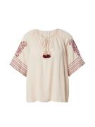 JDY Pusero 'JDYRISSO'  beige / tummanpunainen