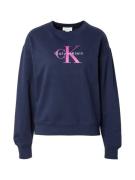 Calvin Klein Jeans Collegepaita  laivastonsininen / vaalea pinkki / va...