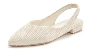 LASCANA Nauhaballerina  beige