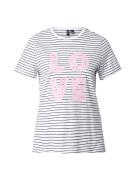 VERO MODA Paita 'VMSIMONE'  roosa / musta / valkoinen