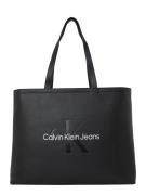 Calvin Klein Jeans Ostoskassi  musta / valkoinen