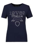 19V69 ITALIA Paita 'Bella Stones'  yönsininen / hopea