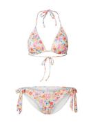 Trendyol Bikini  vaaleansininen / keltainen / roosa / valkoinen