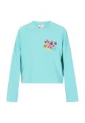 IZIA Collegepaita 'Boho'  turkoosi / keltainen / tummanvioletti / puna...