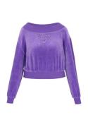 faina Collegepaita 'Fashion Look'  tummanvioletti