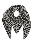 Zwillingsherz Huivi 'Zebra'  musta / valkoinen