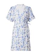 YAS Mekko 'YASCINDY'  beige / vaaleansininen / tummansininen