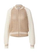 DRYKORN Neuletakki 'NALFY'  vaaleanruskea / offwhite