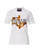 Versace Jeans Couture Paita  tummankeltainen / musta / valkoinen