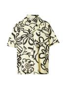 TOPSHOP Pusero  vaaleankeltainen / musta