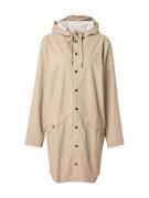 RAINS Toiminnallinen pitkä takki  beige