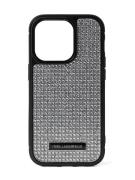 Karl Lagerfeld Älypuhelimen suojakotelo 'iPhone 16 Pro Max'  musta / h...