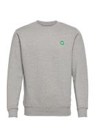 Lars Organic/Recycled Crew Sweat Grey Kronstadt