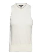 Knit Top Containing Lenzing™ Ecovero™ White Esprit Collection