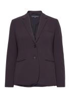 Whisper Ruth Fitted Blazer Purple French Connection