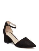 Biadevived Pump Micro Suede Black Bianco