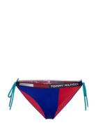 Cheeky String Side Tie Bikini Blue Tommy Hilfiger
