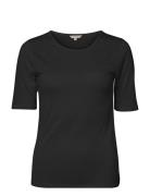 Silk Jersey - T-Shirt Black Lady Avenue