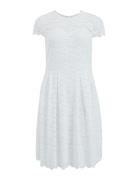 Vikalila Capsleeve Lace Dress White Vila