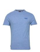 Essential Logo Emb Tee Blue Superdry