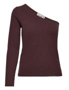 Noble Os Blouse Burgundy Just Female