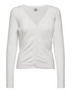 A2510, Milasz V-Neck Cardigan White Saint Tropez