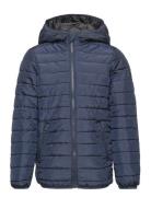 Jwhwing Hood Puffer Jacket Jnr Blue Jack & J S