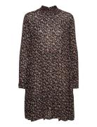 Kasally Amber Dress Patterned Kaffe