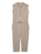 Rib Jersey Jumpsuit Beige Copenhagen Colors