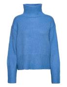 Fuscia Knit Top Blue NORR