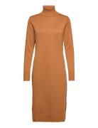 Milasz Roll Neck Long Dress Brown Saint Tropez