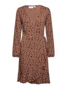 Minasz Ls Dress Brown Saint Tropez