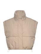 Alexis Short Puffer Vest 3 Beige Minus