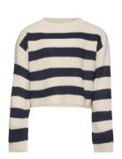 Nkfnilian Ls Boxy Short Knit Patterned Name It