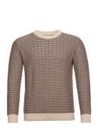 Royce O-Neck Knit Brown Clean Cut Copenhagen