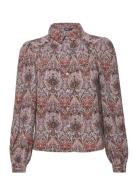 Onlnova Lux L/S Emma Shirt Aop Ptm Patterned ONLY