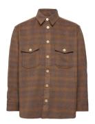 Barba Ls Shirt Brown AllSaints