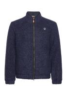 Chadwick Pile Jacket Navy Morris