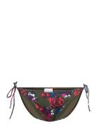 String Side Tie Bikini Print Patterned Calvin Klein